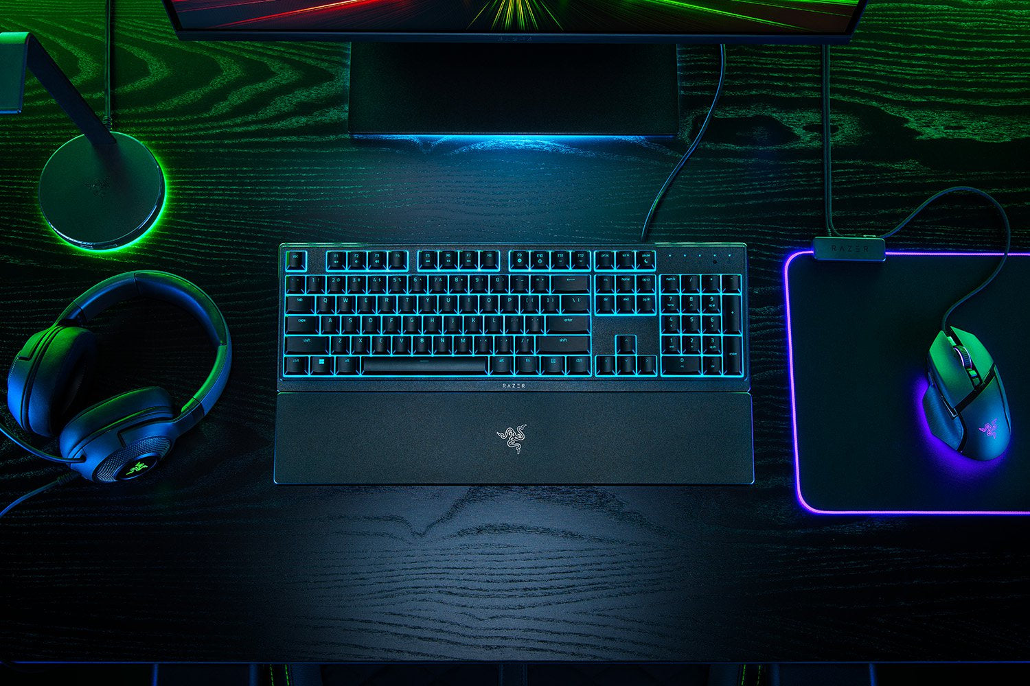 Razer Ornata V3 X – Gaming-Tastatur – Membran – kabelgebunden – USB-A – QWERTZ (CH) – RGB