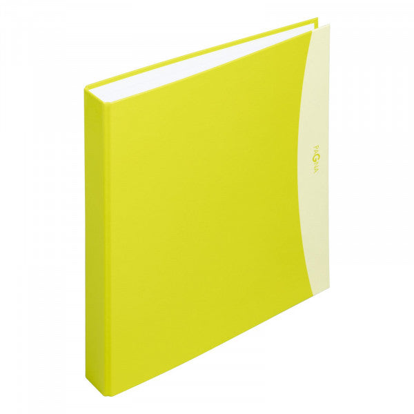 Pagna Zeigebuch – A4 Hochformat – 2-Ring Bügelmechanik, Ø 25 mm, Rücken 35 mm – Farbig Sortiert, mit Niederhalter