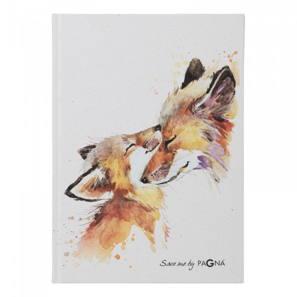 Pagna Notizbuch, A5, punktkariert, Fadenheftung, Karton, 128 Seiten, 70 g/m² – weiss