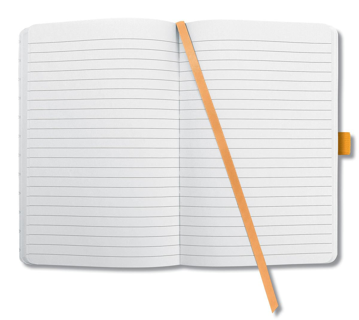 Sigel Notizbuch A5, liniert, Fadenheftung, Karton, 174 Seiten, perforiert, 80 g/m² – mehrfarbig