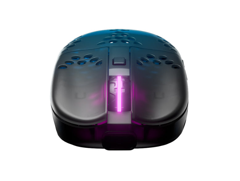 CHERRY XTRFY MZ1W – Gaming-Maus – Kabelgebunden (USB‑A), RGB-Beleuchtung, 1000 Hz, Schwarz