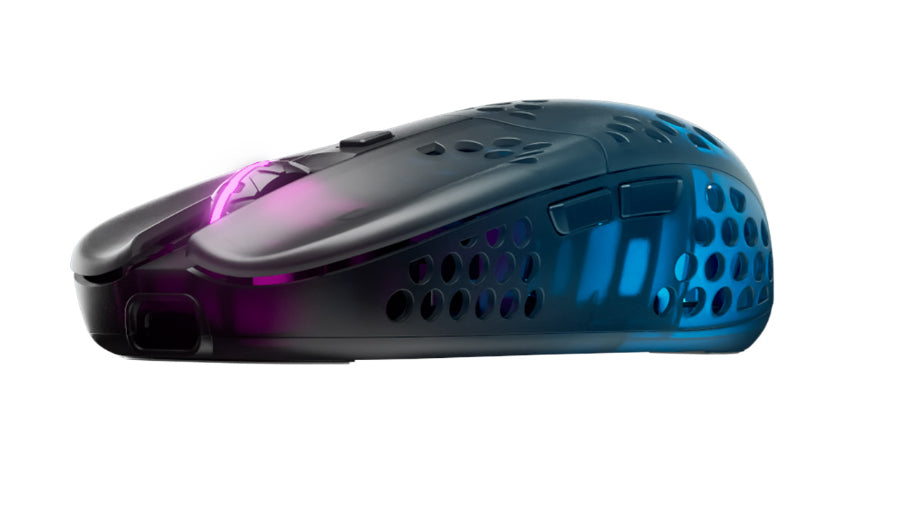 CHERRY XTRFY MZ1W – Gaming-Maus – Kabelgebunden (USB‑A), RGB-Beleuchtung, 1000 Hz, Schwarz