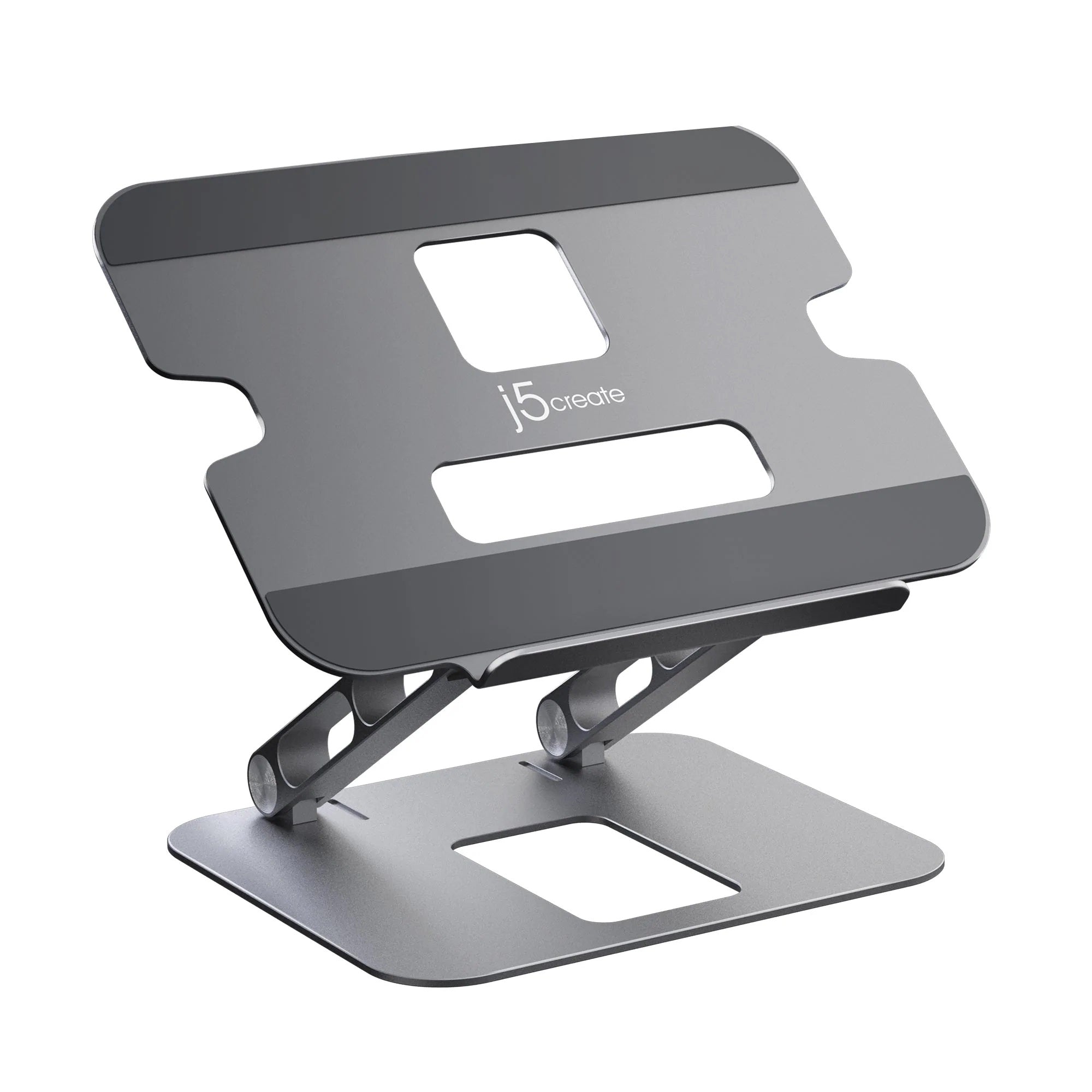 j5create Laptop-Ständer – bis 16", bis 4 kg – Schwarz/Grau