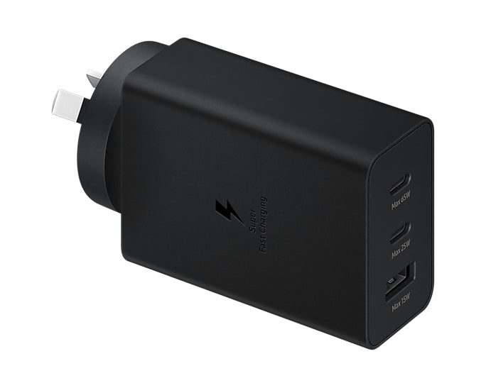 Samsung EP-T6530NBEGWW USB-Desktop-Ladegerät 105 W – USB-C×2, USB-A×1 – PD 3.0