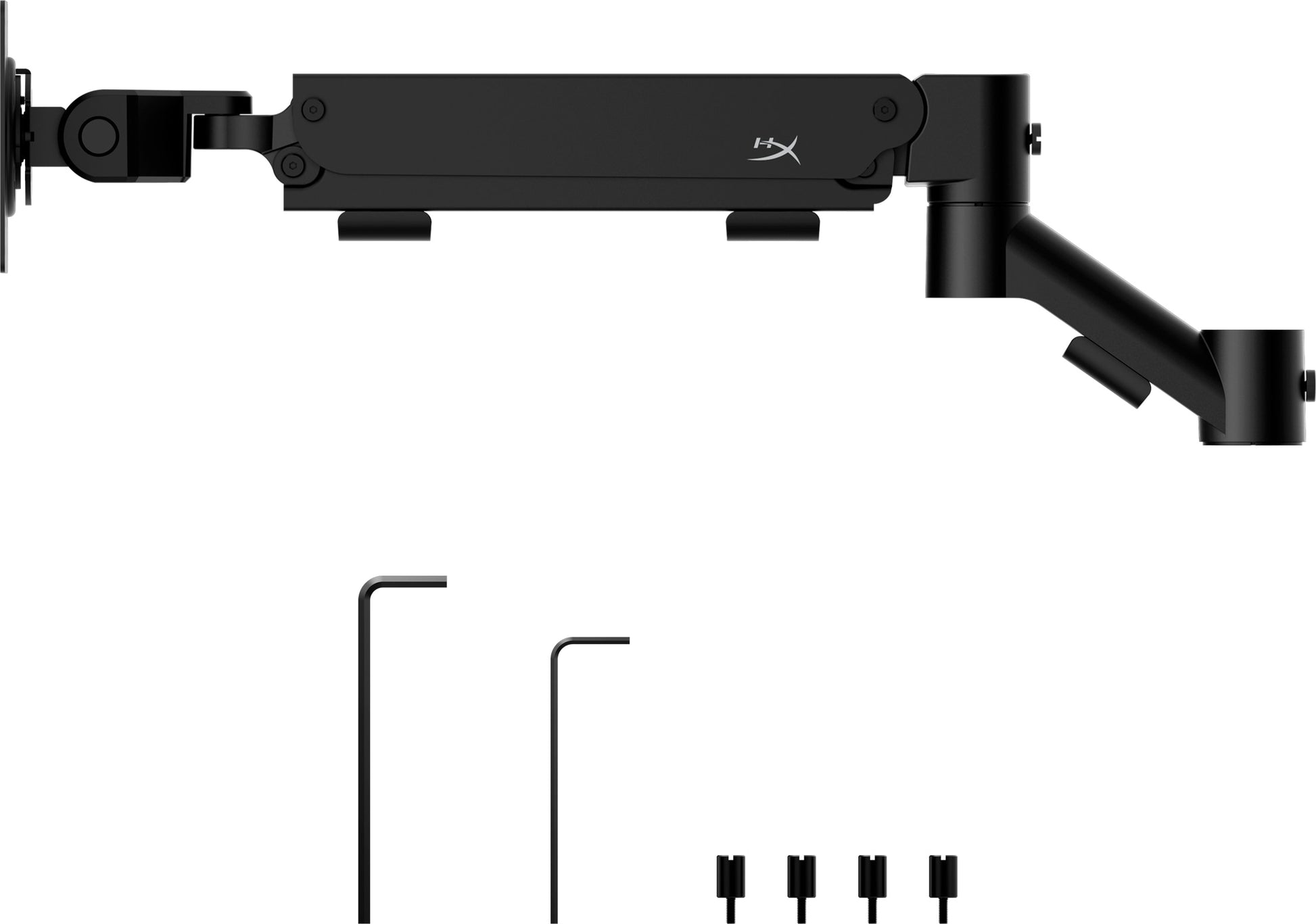 HyperX Armada Addon – Wandhalterung, bis 32", VESA 100 × 100 mm, 9,1 kg, drehbar, schwarz