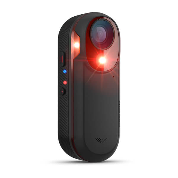 Garmin Varia RCT715 – Rücklicht mit Kamera, 1080p, 220° Blickwinkel, WLAN, IPX7, Schwarz
