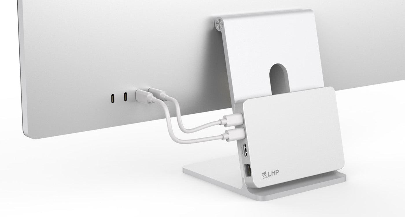 LMP 23790 Dockingstation – USB-C, 1× HDMI, 100 W PD, GbE, microSD, für Mac/iPadOS