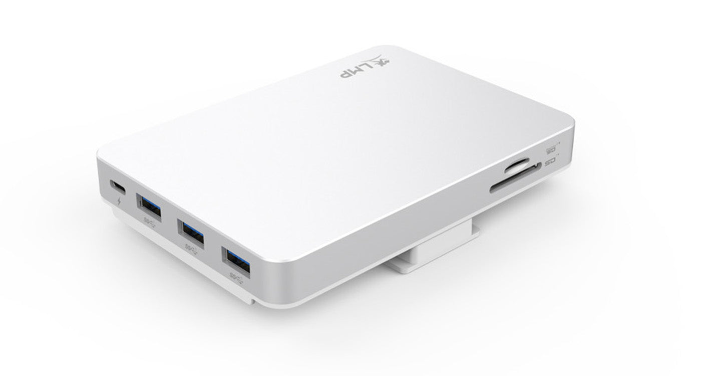 LMP 23790 Dockingstation – USB-C, 1× HDMI, 100 W PD, GbE, microSD, für Mac/iPadOS