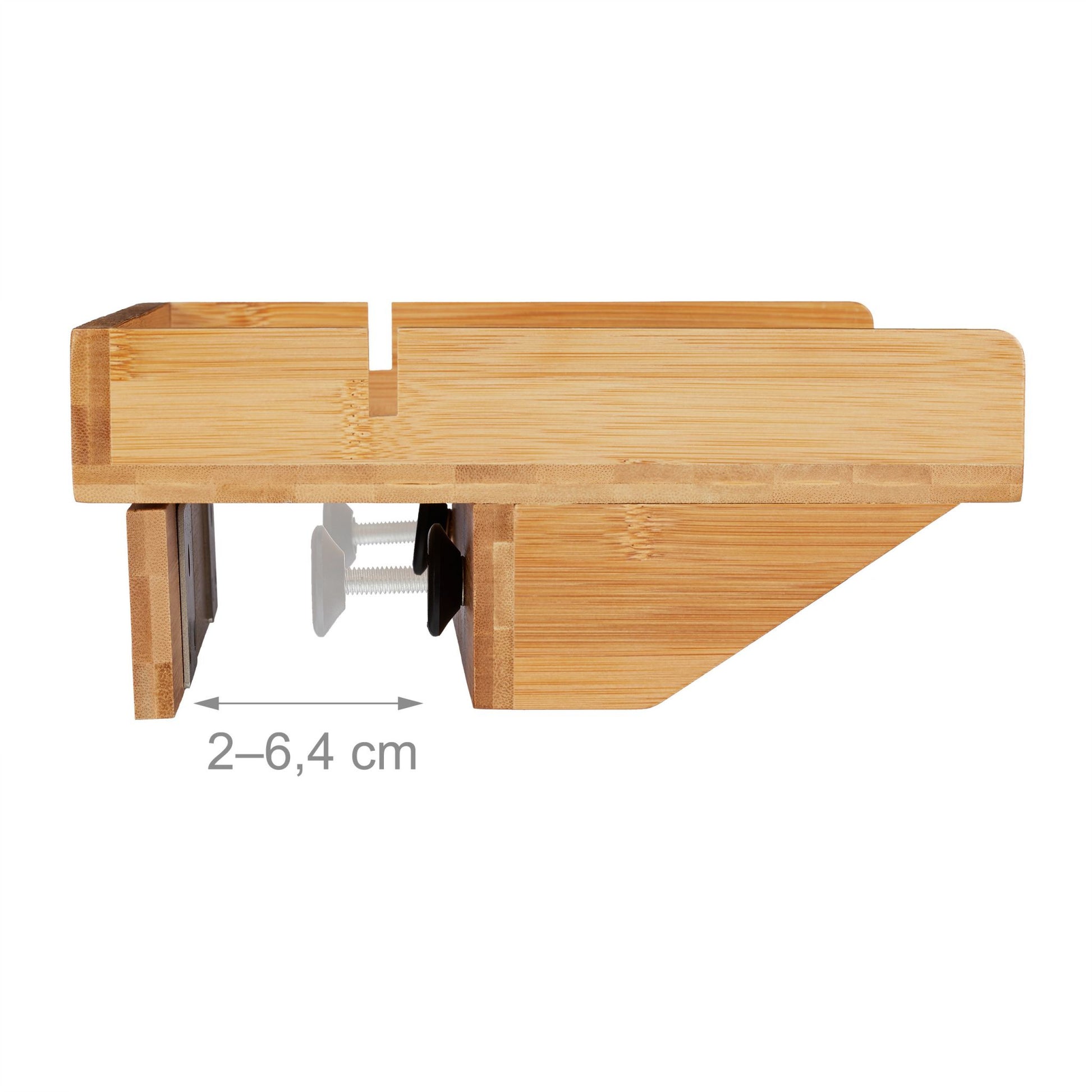 Relaxdays Ablageschale – Natur – 350 × 95 × 230 mm