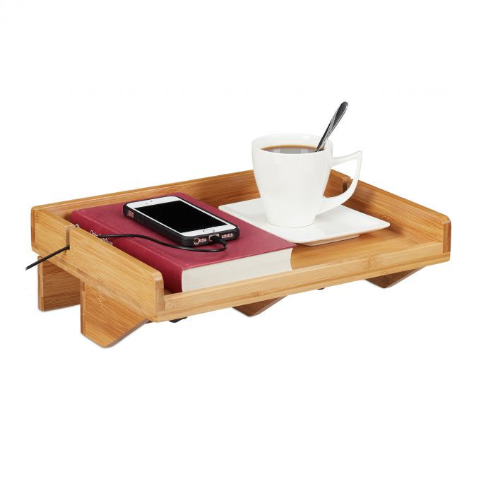 Relaxdays Ablageschale – Natur – 350 × 95 × 230 mm