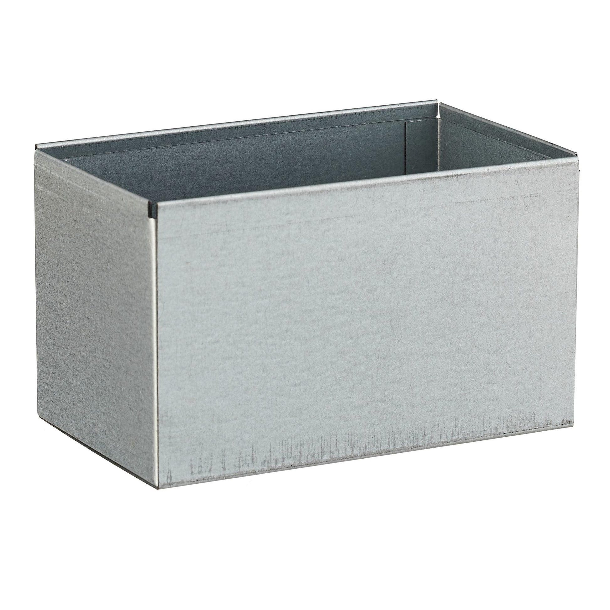 Relaxdays Wandaschenbecher – 0,8 l – Metall, quadratisch – schwarz