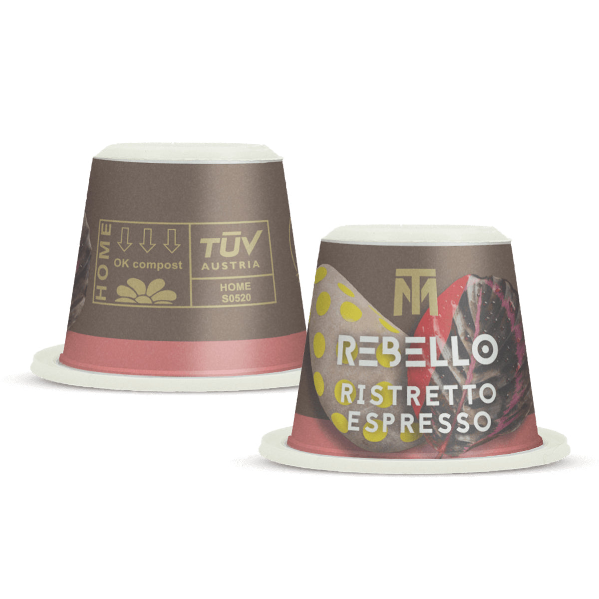 Tropical Mountains Rebello Ristretto Kaffeekapseln – für Nespresso – Intensität 11/12 – 21 Kapseln