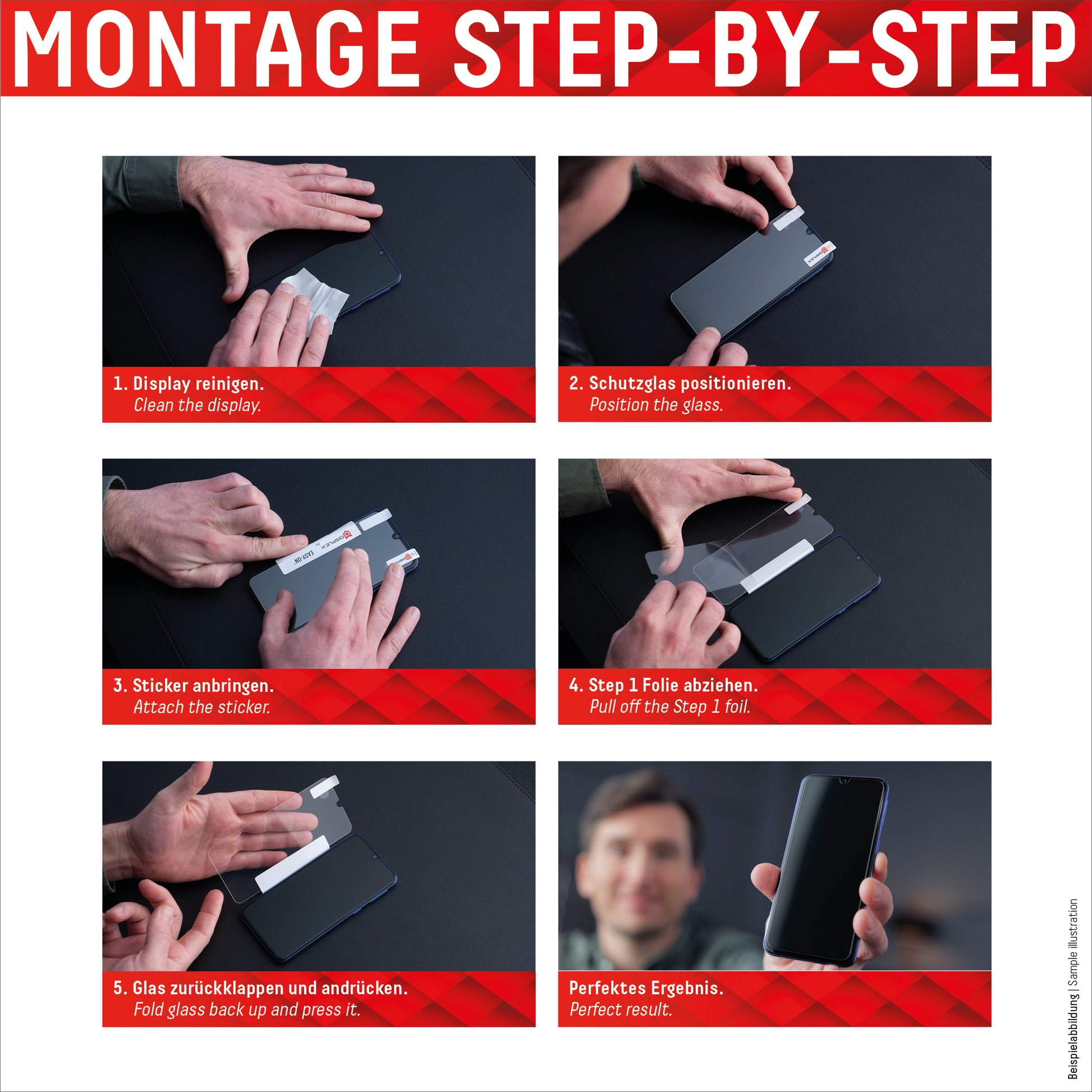 Displex Displayschutz (Panzerglas), 9H – für Nokia 3.4/5.4