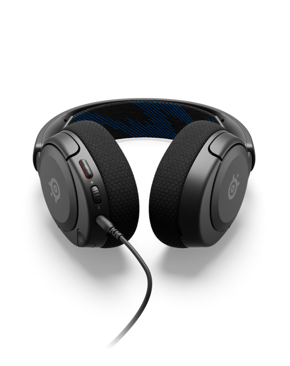 SteelSeries Arctis Nova 1P Gaming-Headset – Over-Ear, Kabelgebunden (USB-C, 3,5 mm Klinke), ANC, Schwarz