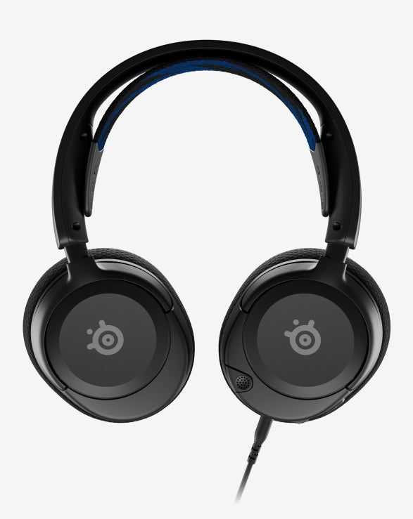 SteelSeries Arctis Nova 1P Gaming-Headset – Over-Ear, Kabelgebunden (USB-C, 3,5 mm Klinke), ANC, Schwarz