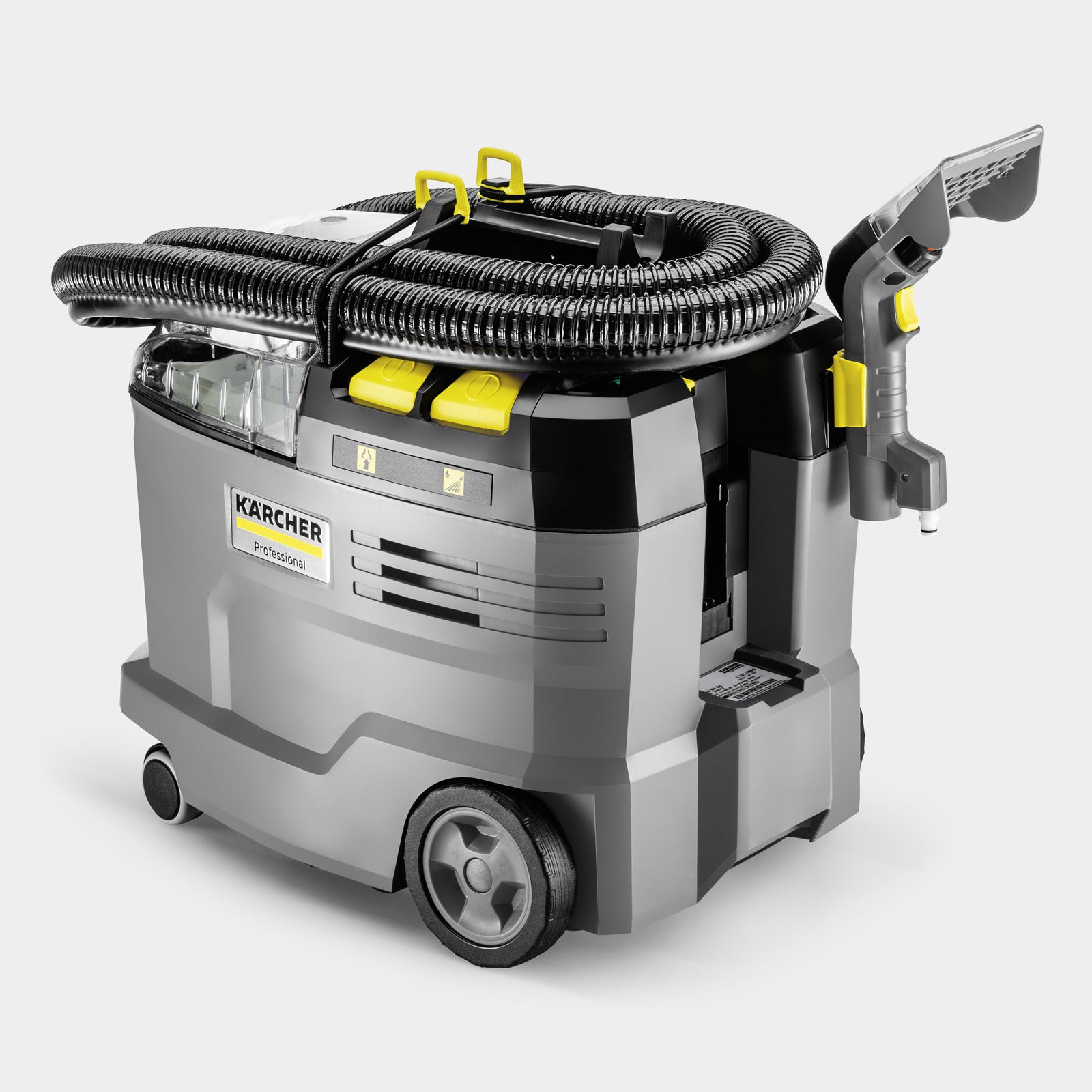 Kärcher Akku-Sprühextraktionsgerät Puzzi 9/1 Bp – 7 l, Akkubetrieb, Schlauch 2,5 m, 100-240 V