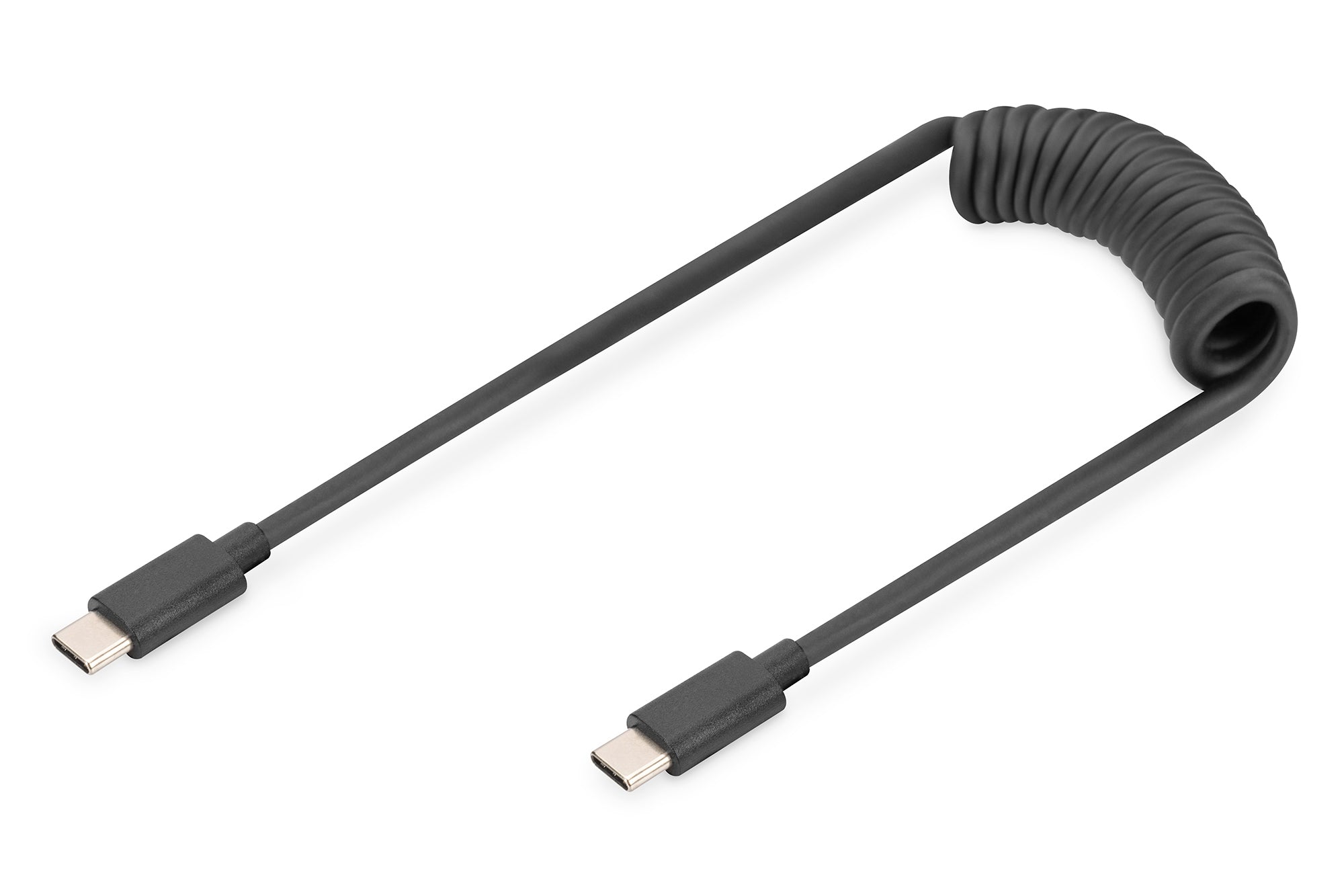 Digitus USB-Kabel, USB-A zu USB-C, 1 m, USB 2.0, Lade-/Datenkabel