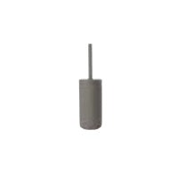 Zone Denmark WC-Bürstenset – Keramik, taupe, bodenstehend, H 38,7 cm, Ø 10 cm