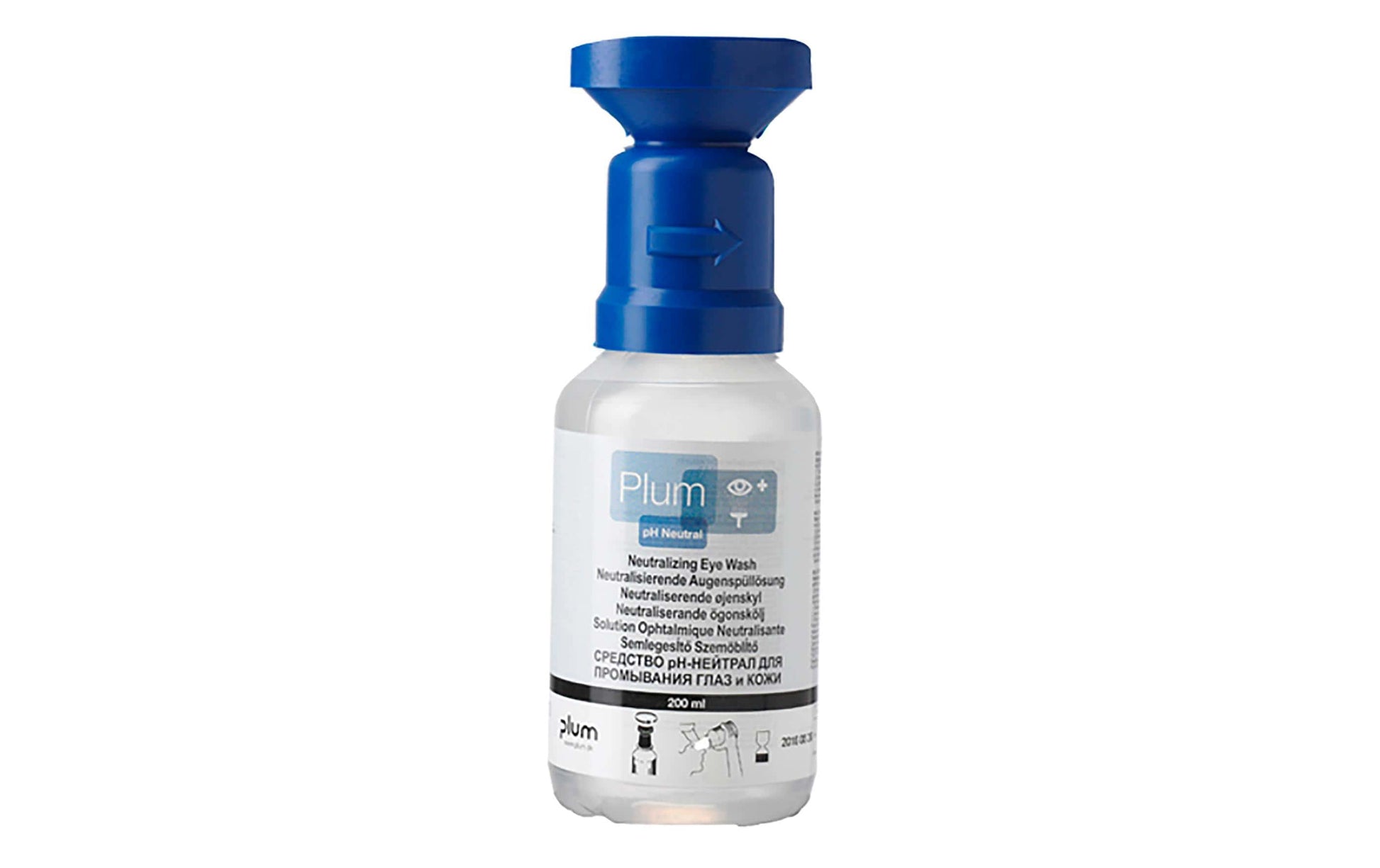 PLUM Augenspüllösung pH-neutral 4,9 % – 500 ml