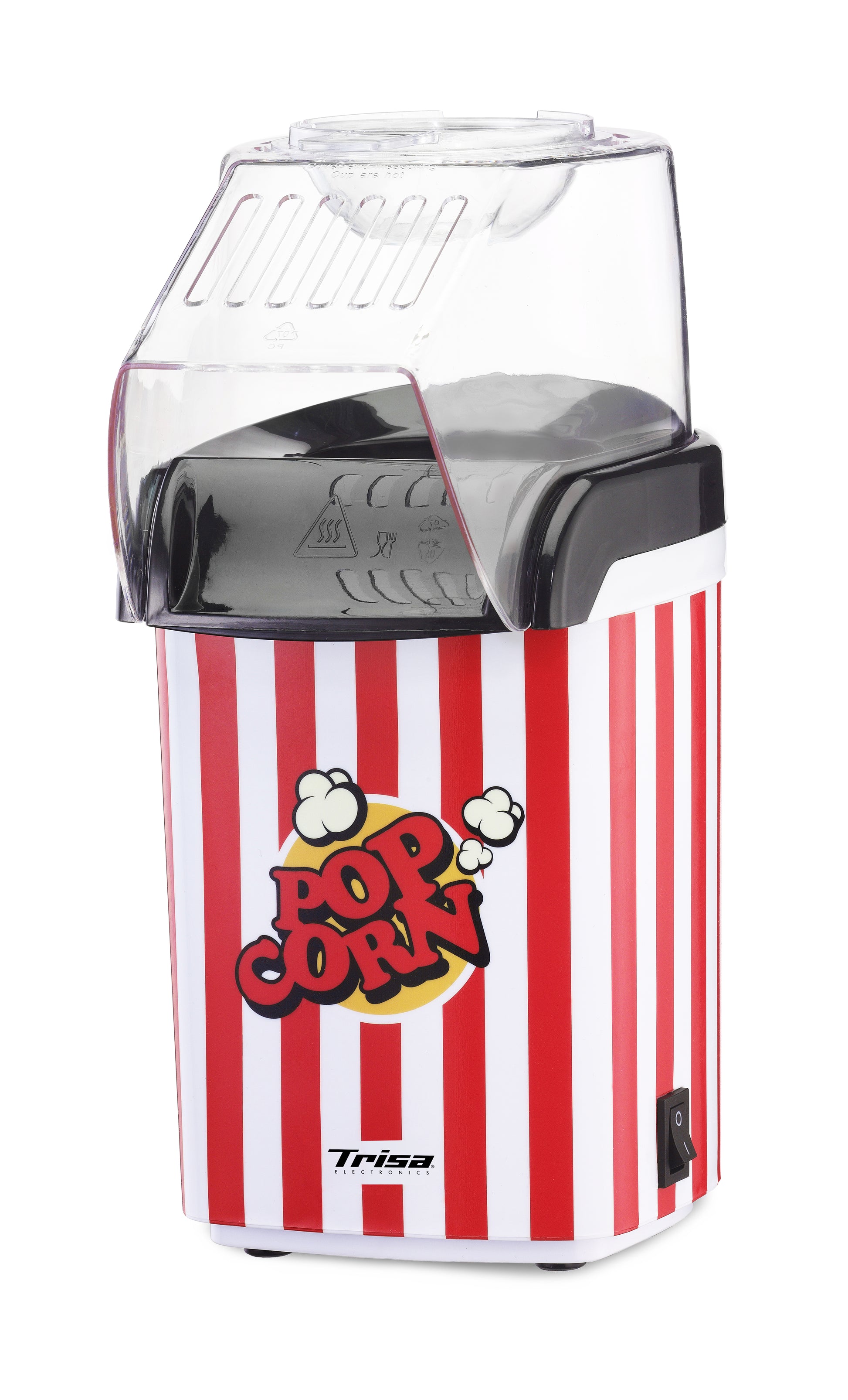 Trisa Popcornmaschine 7771.9245 – 1200 W – Rot/Weiss