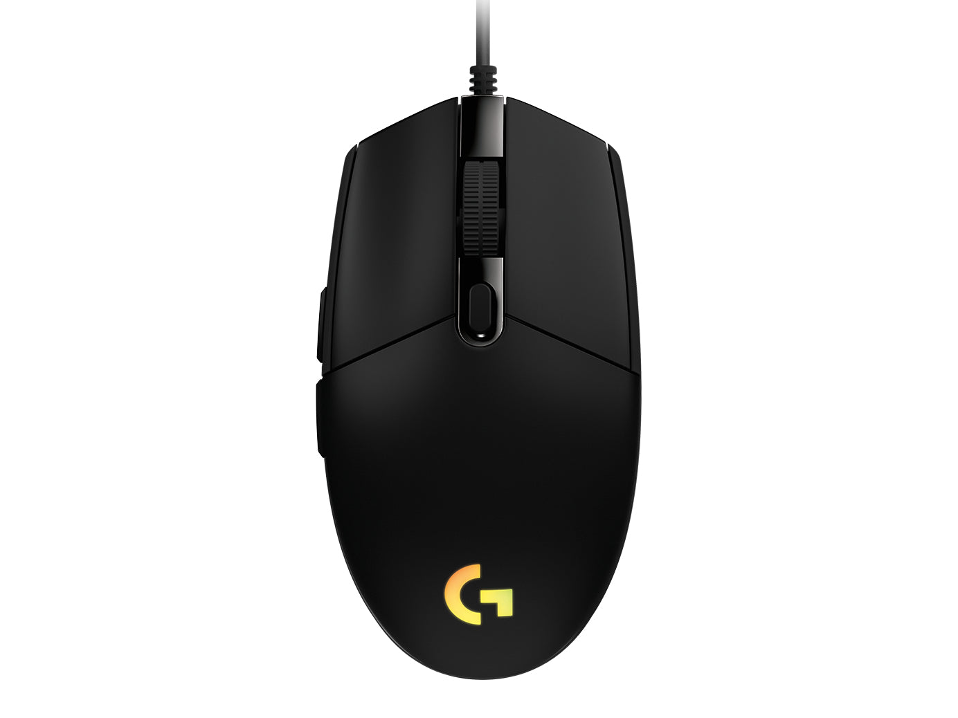 Logitech G G102 LIGHTSYNC – Gaming-Maus – Kabelgebunden (USB‑A), 8000 DPI, RGB-Beleuchtung, rechts, Schwarz