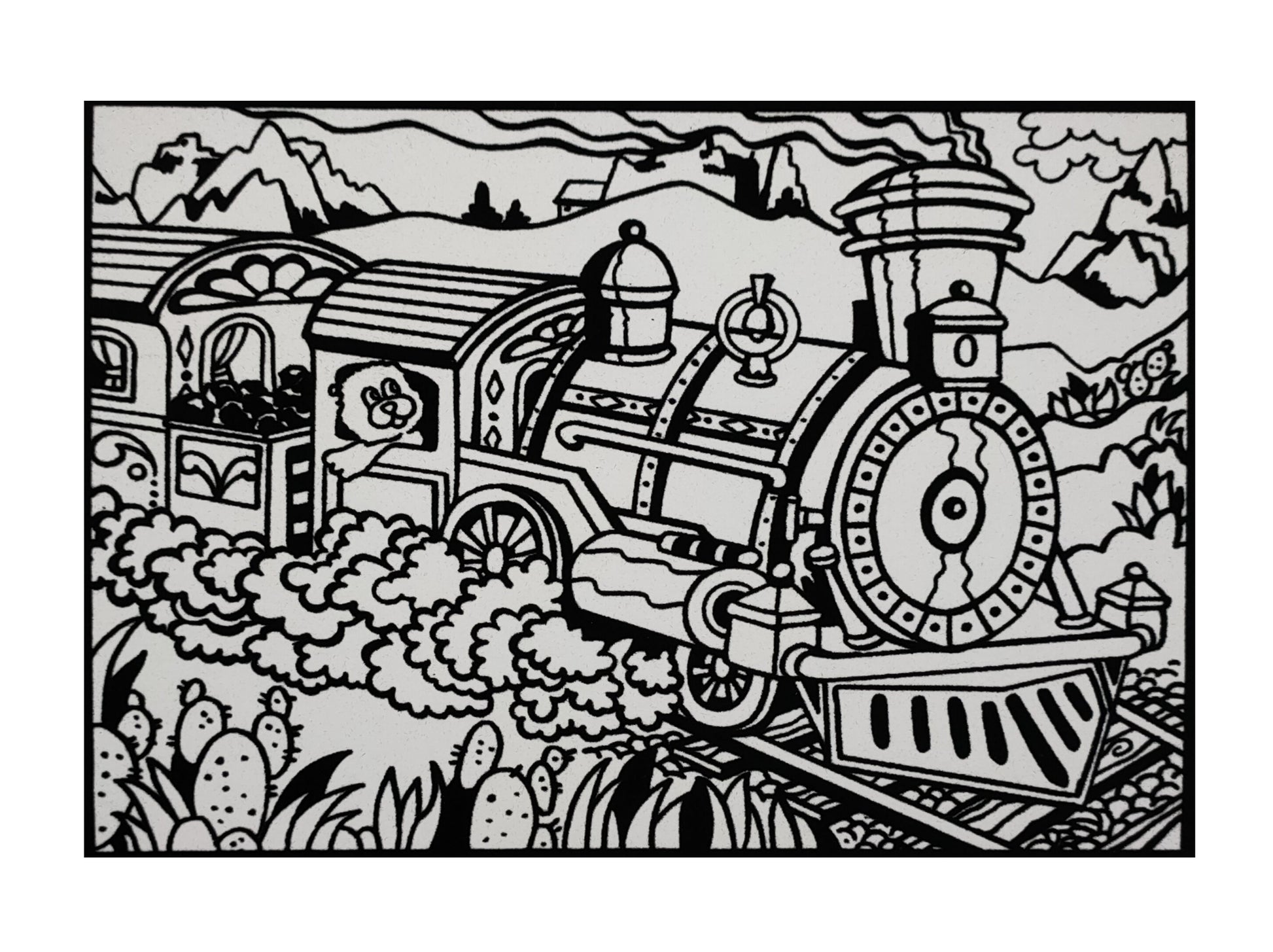 Tataruga Samtbild Malkarton, Karton, 29,7 × 21 cm, grau