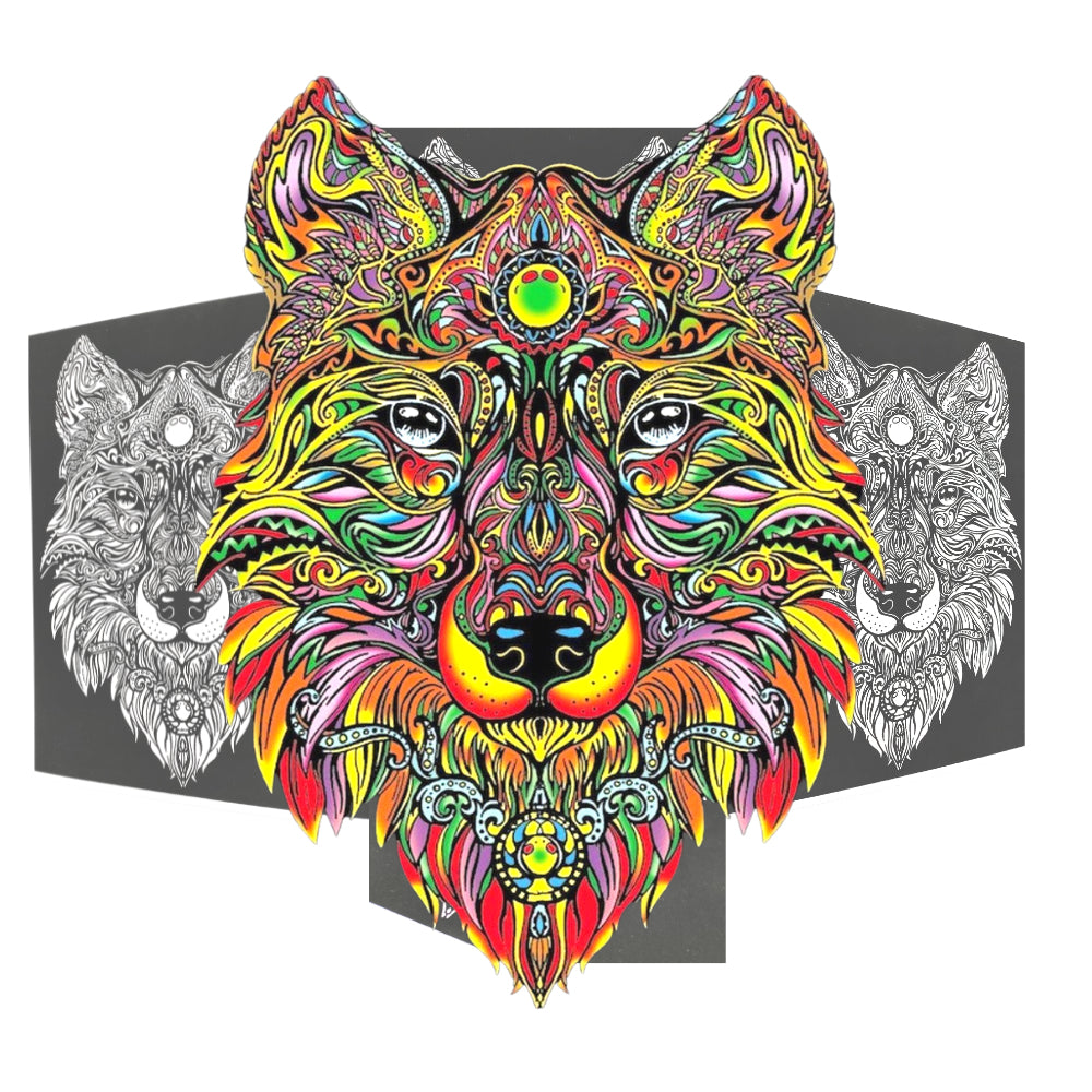 Tataruga Malkarton, Karton, 21 × 29,7 cm, schwarz