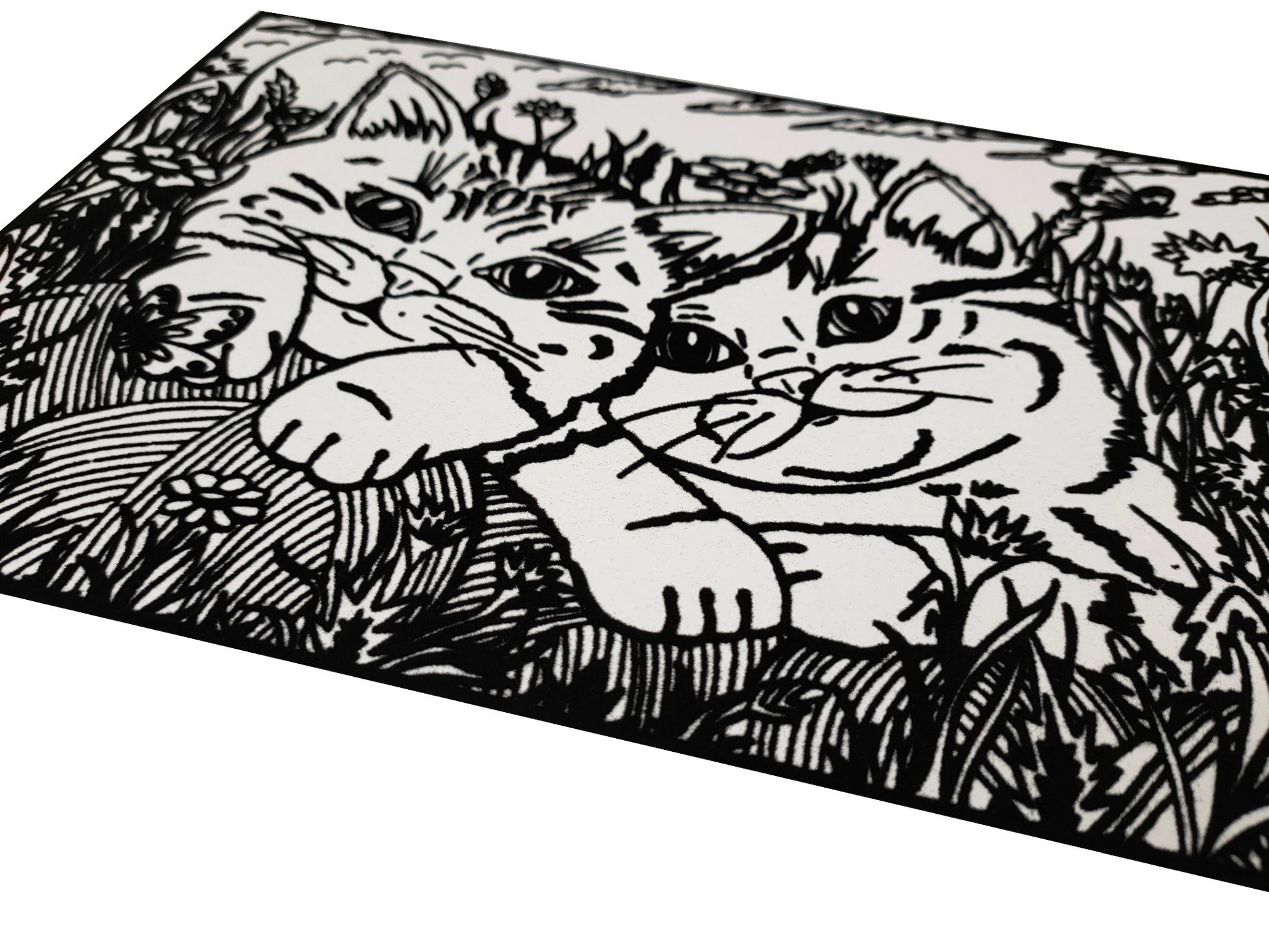 Tataruga Sammelmappe, für A4, Karton, mehrfarbig, mit Gummizug