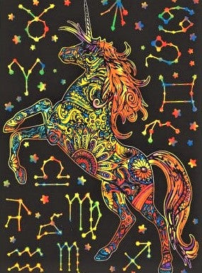 Tataruga Samtbild Malkarton, Karton, 21 × 29,7 cm, Schwarz