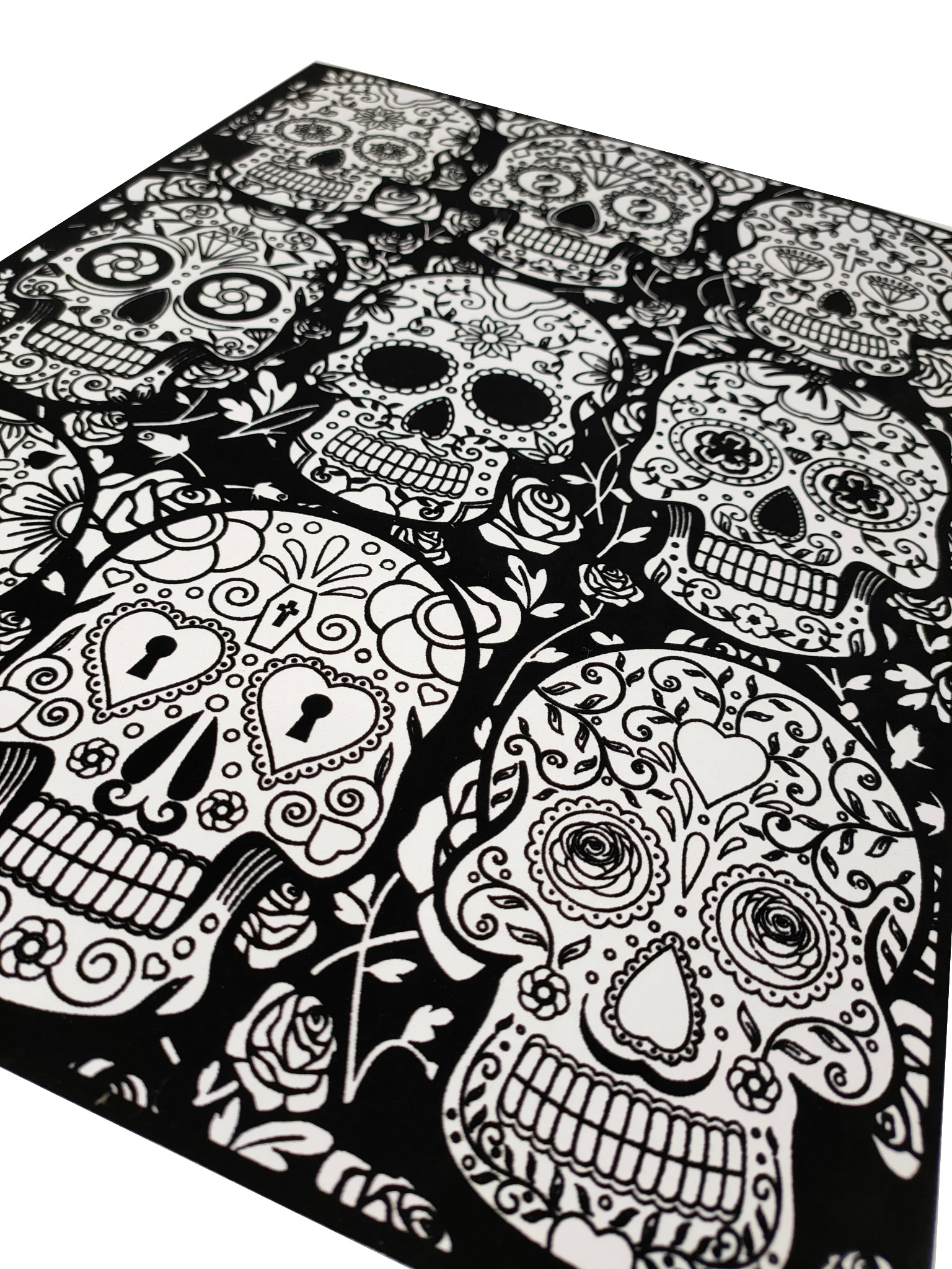 Tataruga Malkarton, Karton, 21 × 29,7 cm, schwarz