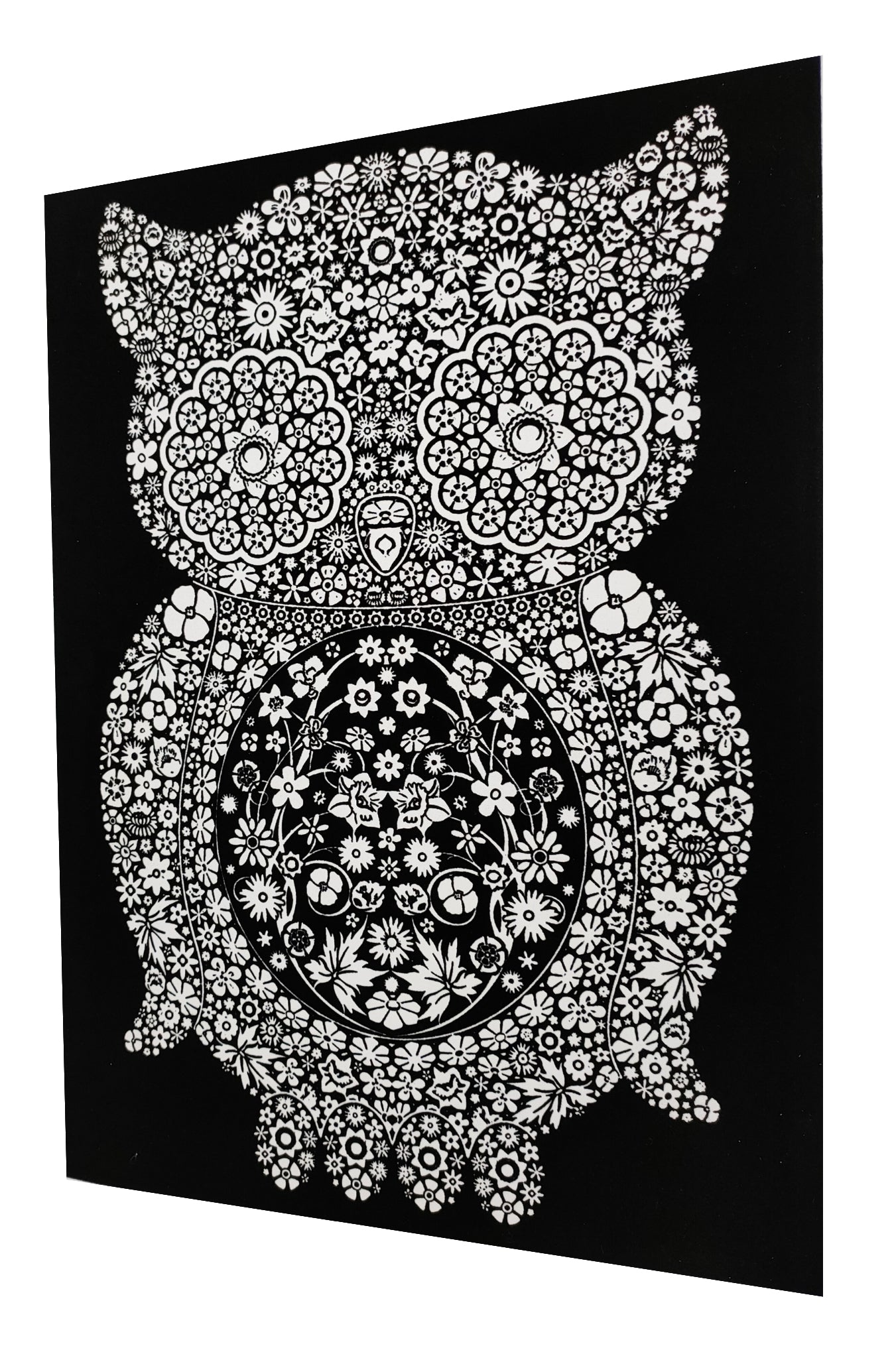 Tataruga Malkarton, Karton, 21 × 29,7 cm, schwarz