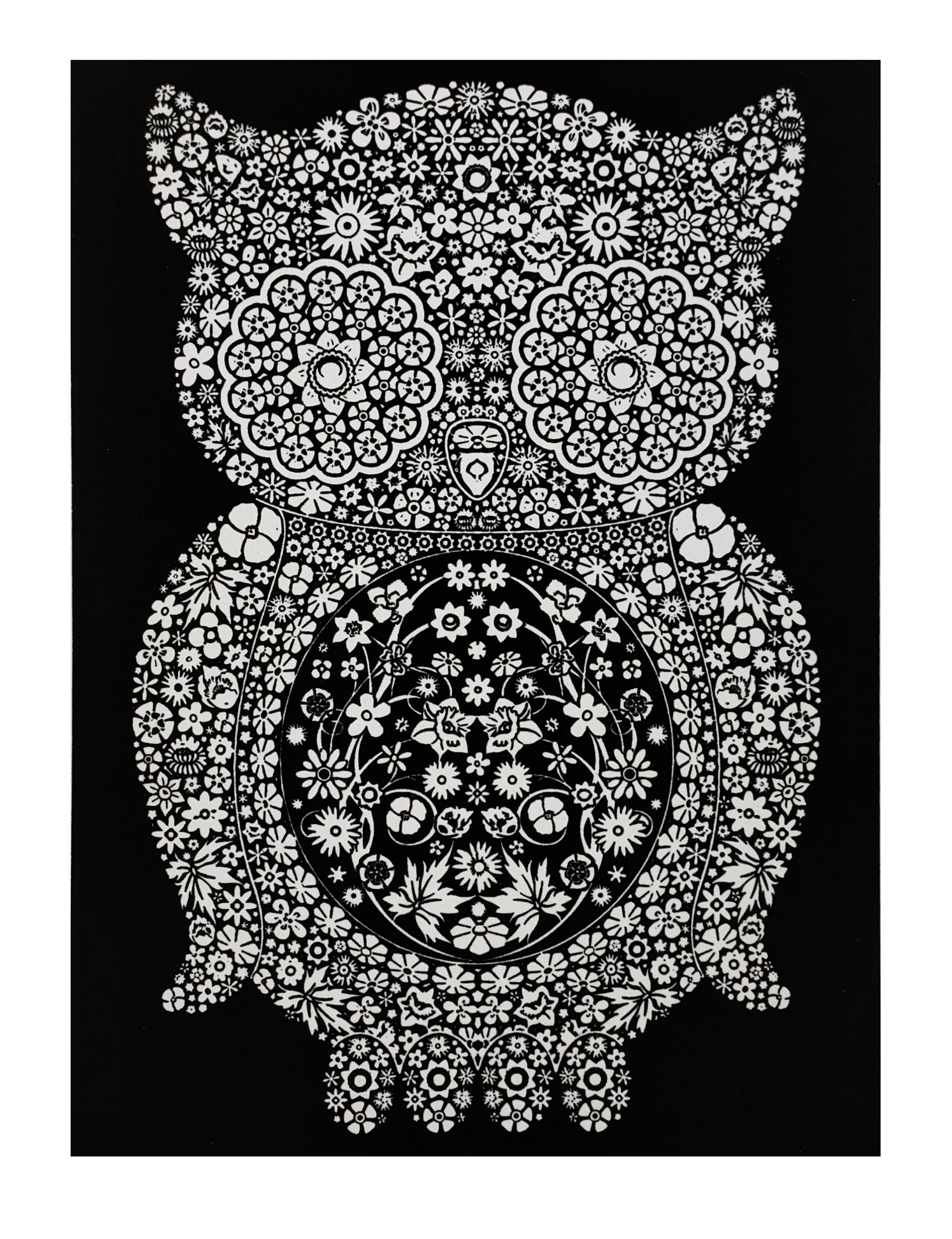 Tataruga Malkarton, Karton, 21 × 29,7 cm, schwarz