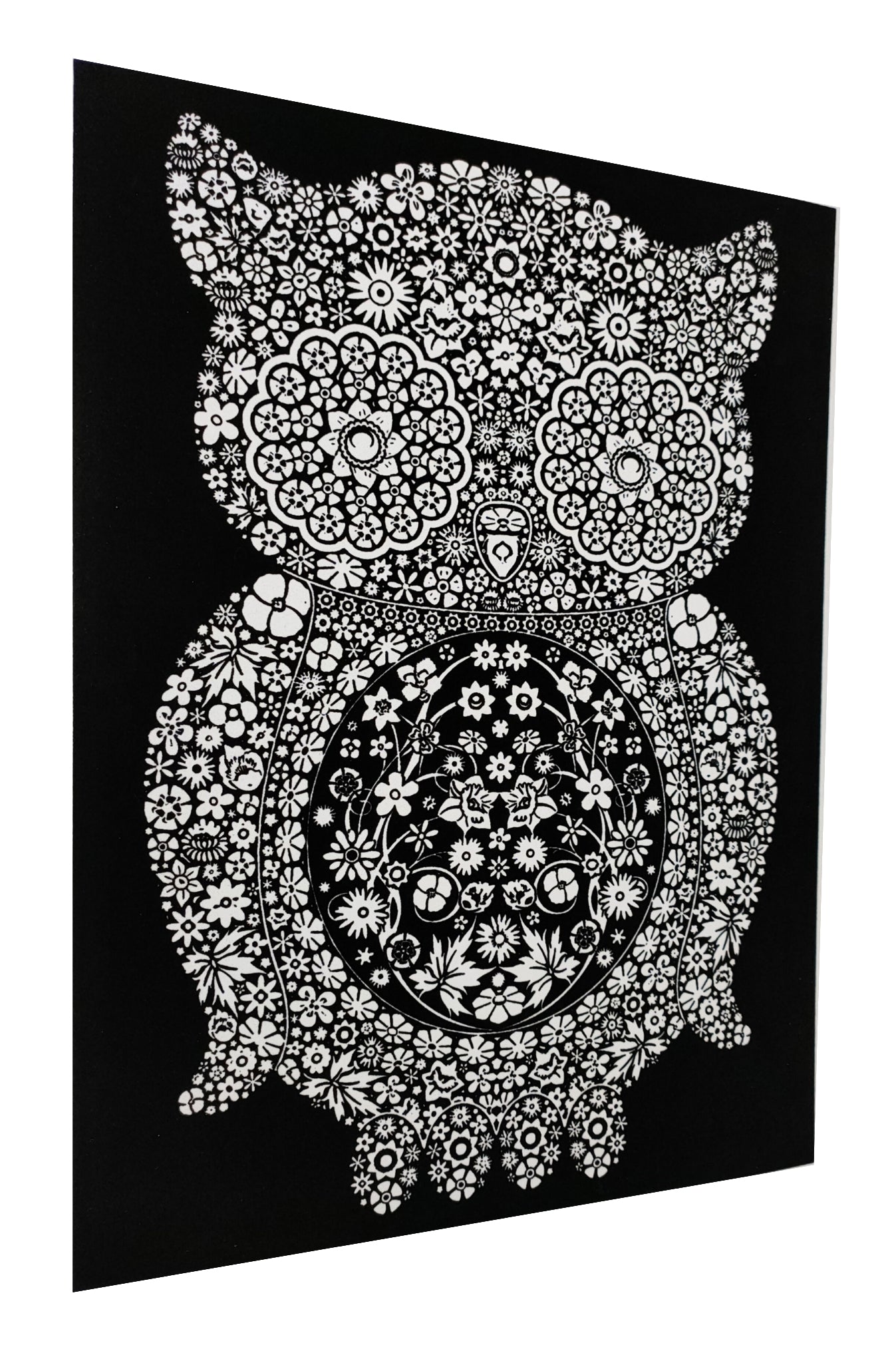 Tataruga Malkarton, Karton, 21 × 29,7 cm, schwarz