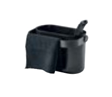 Zone Denmark Geschirrspülset Circular – spülmaschinenfest – ABS/PP – schwarz – 22 × 14,8 × 12,5 cm – 4-teilig