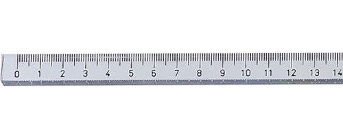 Ingold-biwa Lineal – Kunststoff – 30 cm – Skala cm/mm – Transparent – 20er-Pack