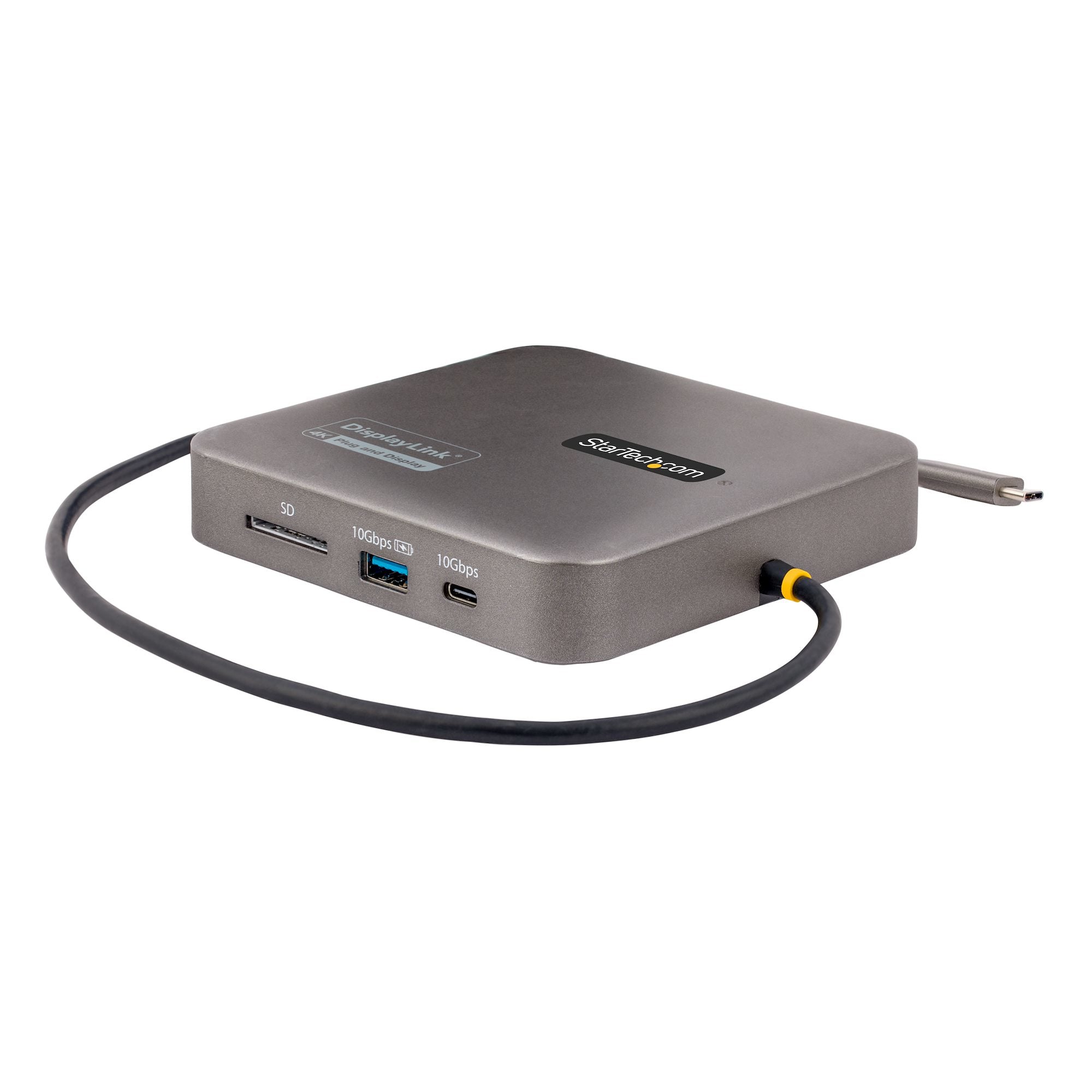 StarTech.com Multiport-Adapter – USB-C, 2× HDMI, 1× USB-A, 2× USB-C, 100 W PD, GbE, SD, für Windows/Mac/Linux