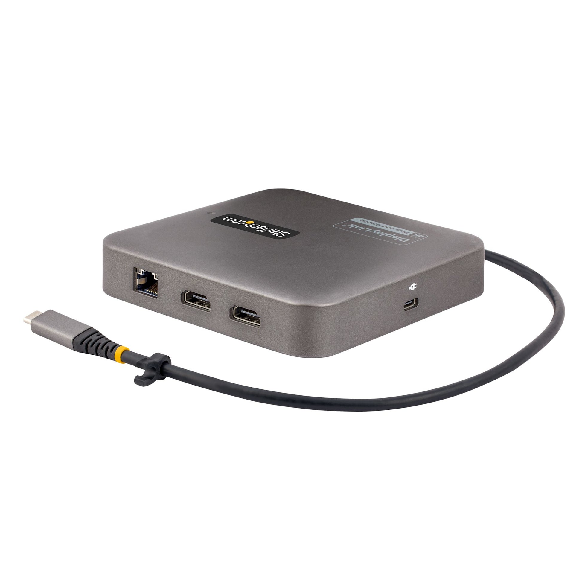 StarTech.com Multiport-Adapter – USB-C, 2× HDMI, 1× USB-A, 2× USB-C, 100 W PD, GbE, SD, für Windows/Mac/Linux