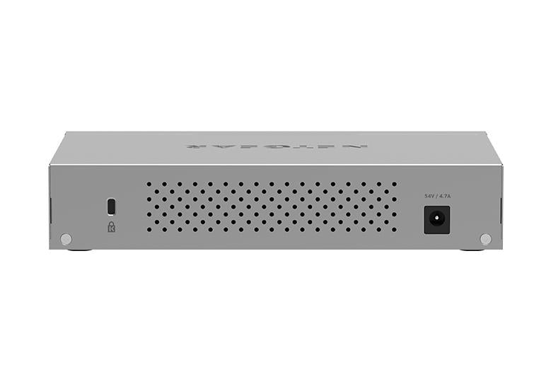 NETGEAR MS108UP – Unmanaged Switch – 8× 2,5G, PoE++, PoE-Budget 230 W, Desktop