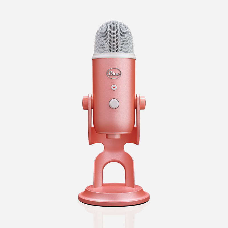 Blue Microphones Aurora Collection Yeti Tischmikrofon – USB, Kabelgebunden, 16 Bit/48 kHz, Pink