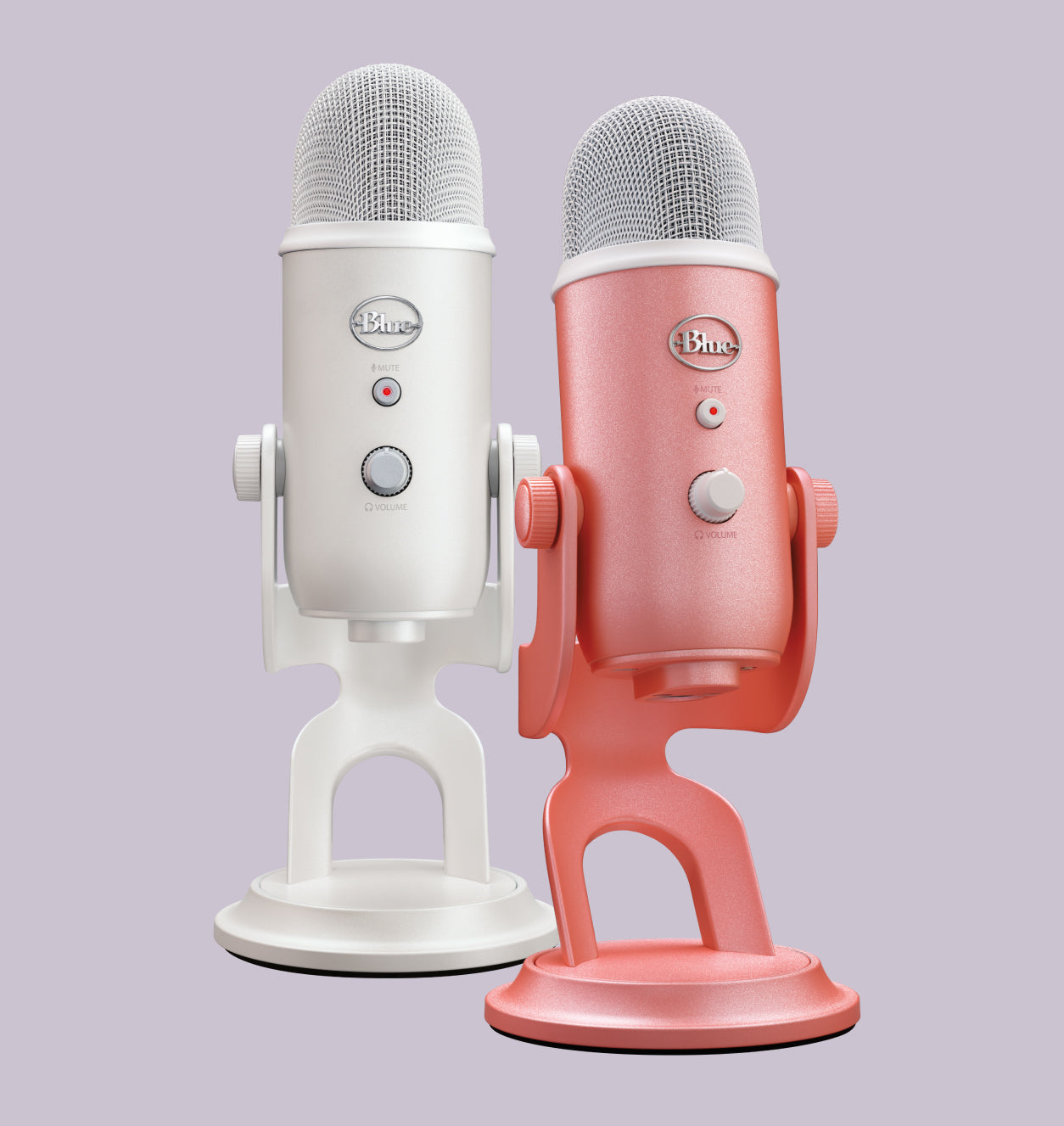 Blue Microphones Aurora Collection Yeti Tischmikrofon – USB, Kabelgebunden, 16 Bit/48 kHz, Pink
