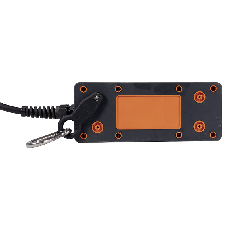Steffen IP55 Professional Steckdosenleiste – 3×T15, ohne Schalter, 3 m, Klappdeckel, IP55 – schwarz