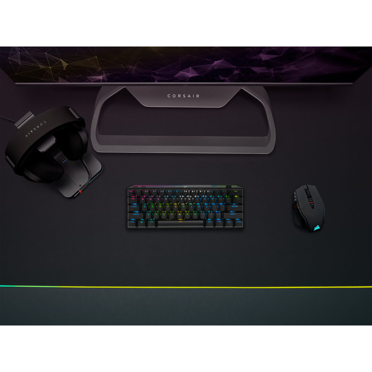 Corsair K70 PRO MINI – Tastatur, kabellos, kabelgebunden (USB-C), CH-Layout (DE-CH), mechanisch