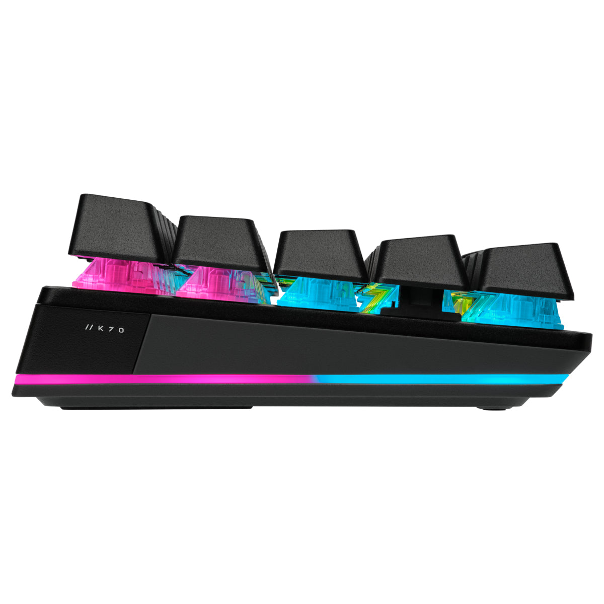 Corsair K70 PRO MINI – Tastatur, kabellos, kabelgebunden (USB-C), CH-Layout (DE-CH), mechanisch