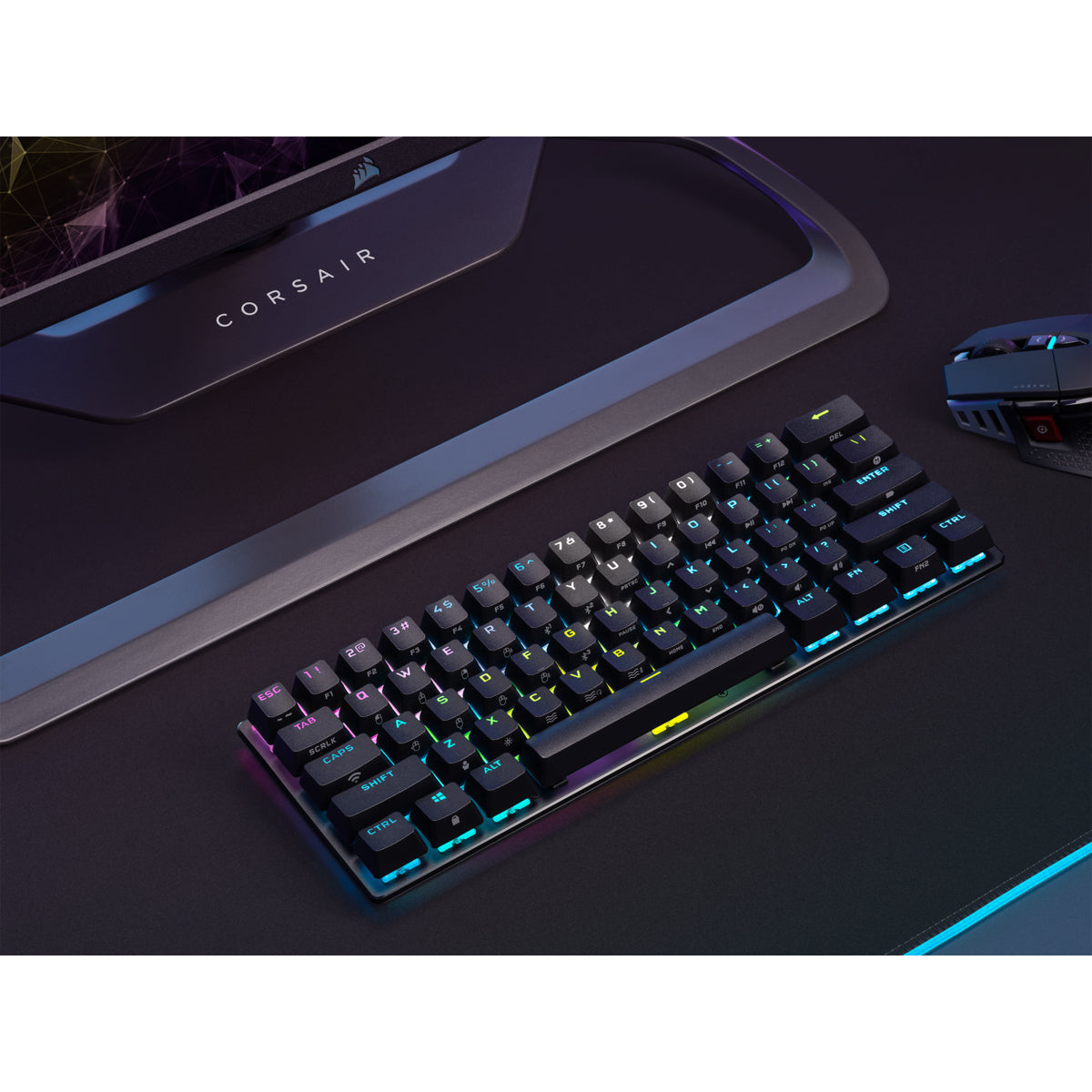 Corsair K70 PRO MINI – Tastatur, kabellos, kabelgebunden (USB-C), CH-Layout (DE-CH), mechanisch