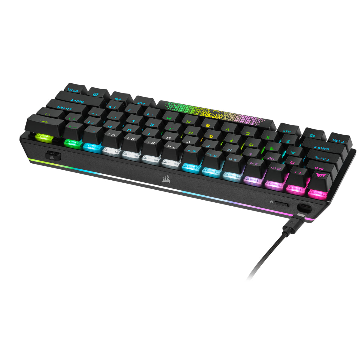 Corsair K70 PRO MINI – Tastatur, kabellos, kabelgebunden (USB-C), CH-Layout (DE-CH), mechanisch
