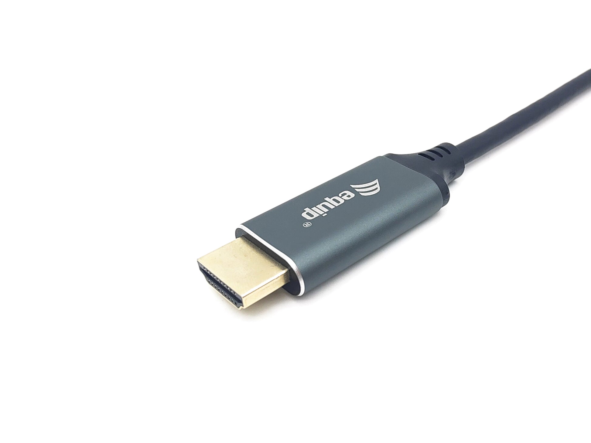Equip USB-C auf HDMI Kabel 4K 30 Hz – 1 m – Schwarz/Grau