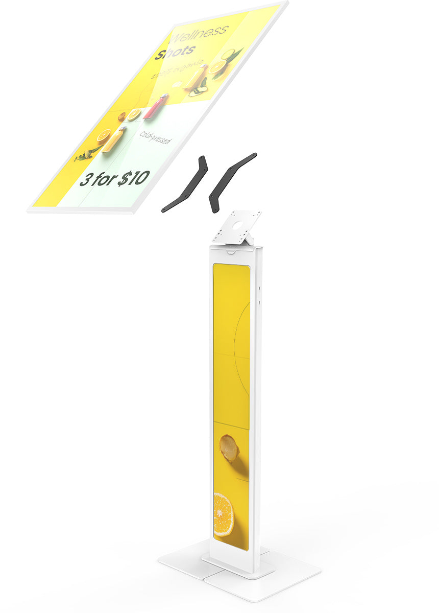 Compulocks Digital Signage Stand für Samsung E-Paper (32") – Weiss – 140W200LBPW
