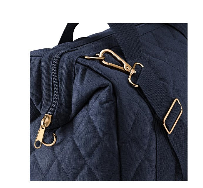 Reisenthel Allrounder L – Umhängetasche, 30 l, Polyester, Dunkelblau, Rhombus-Motiv, 48 × 39,5 × 29 cm