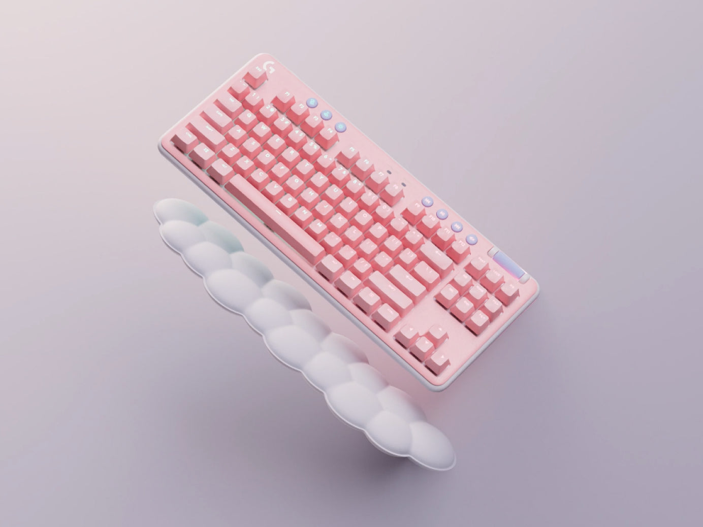 Logitech G G715 – Gaming-Tastatur TKL – mechanisch, RGB – Bluetooth & 2,4 GHz (Nano-Empfänger) – QWERTZ (DE)