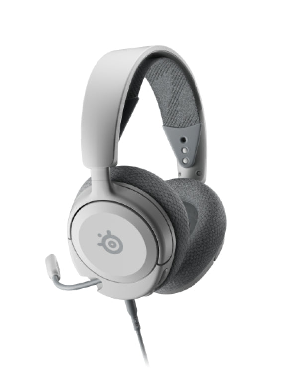 SteelSeries Arctis Nova 1 – Gaming-Headset – 3,5 mm Klinke, Surround-Sound – Weiss – für PS5/Switch/Xbox